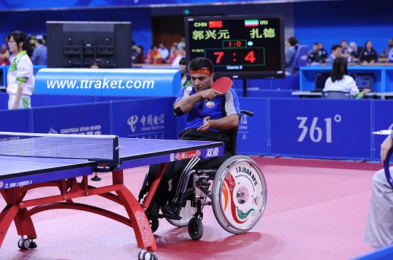 کسب عنوان سومی ورزشکار ایذه‌ای در مسابقات جهانی تنیس روی میز معلولان و جانبازان