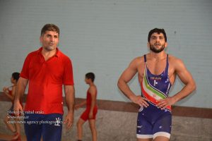 پیام بویری کشتی گیر ملی پوش تیم سینا صنعت ایذه و دارنده مدال برنز مسابقات آسیایی اینچئون کره جنوبی و ملک محمد بویری سرمربی تیم کشتی سیناصنعت ایذه