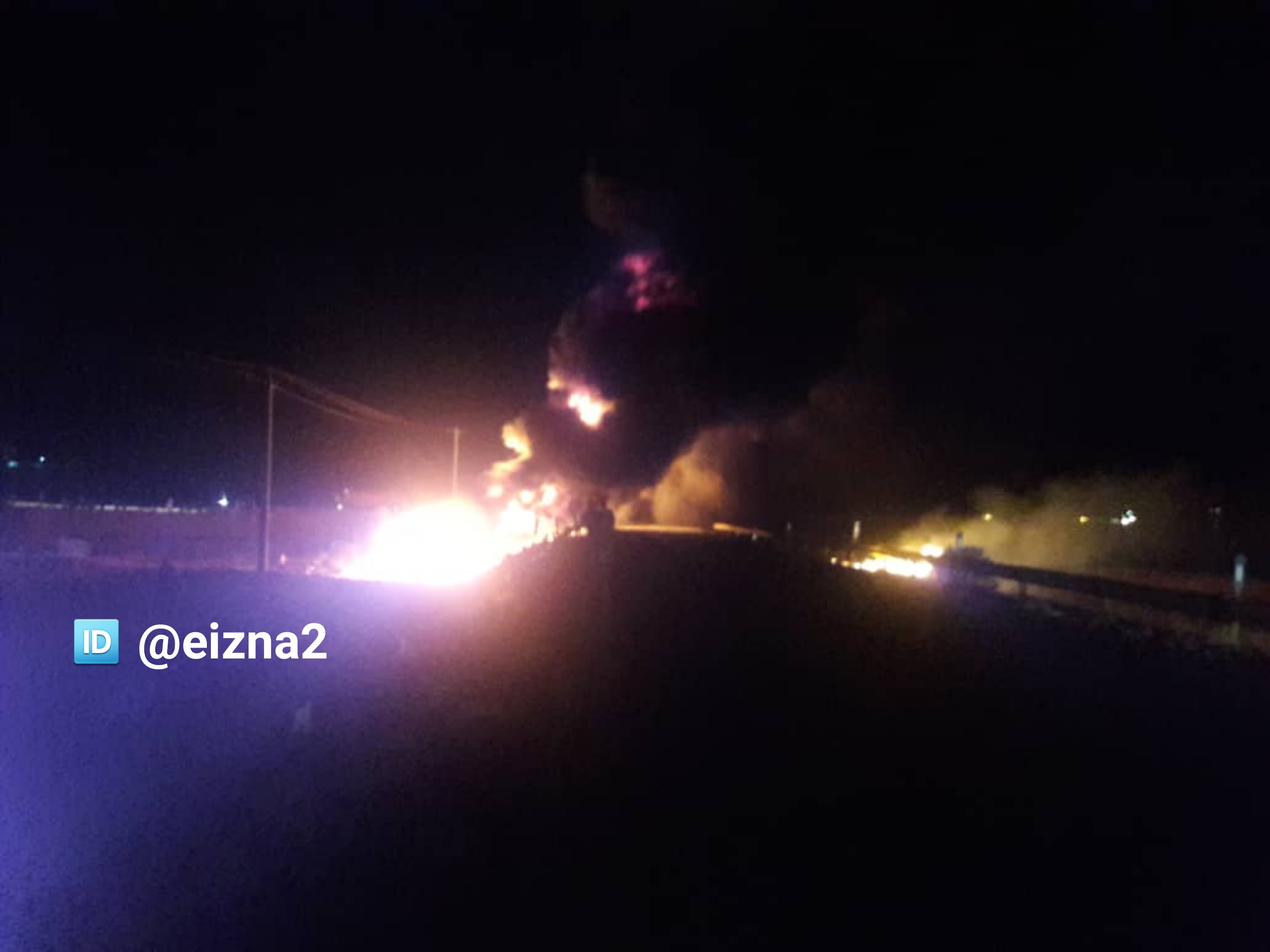 انفجار تانکر حمل سوخت در دهدز جان 2 نفر را گرفت