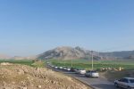 عکس | ترافیک چند کیلومتری روز ۱۳ بدر در محور ایذه-پیان-سوسن