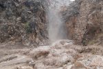 فیلم | نمایی جالب از سیلاب خطرناک روز گذشته در آبشار فصلی الهک