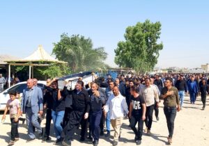 پیکر کاپیتان تیم ملی پاراتنیس در خاک ایذه آرام گرفت