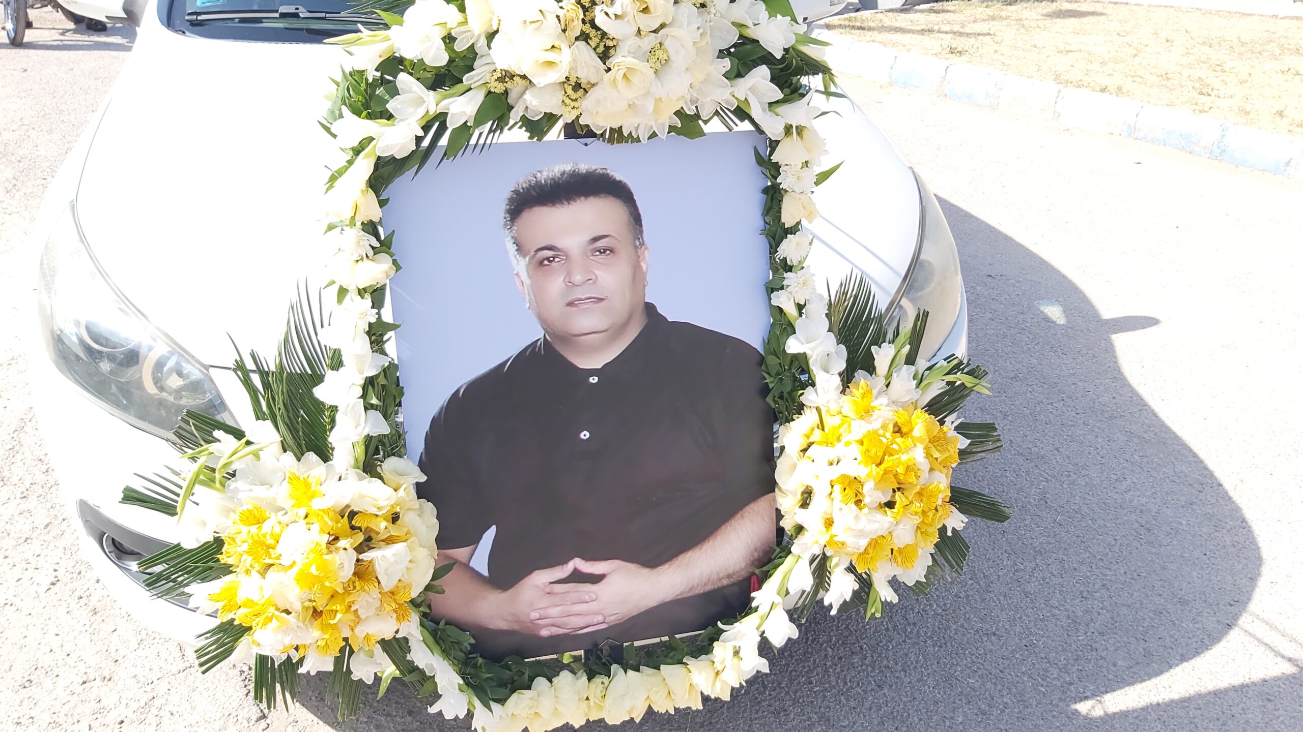 تشییع پیکر ‪مرحوم حمید رضا شیخ‌زاده ملی پوش تنیس روی میز جانبازان و معلولان